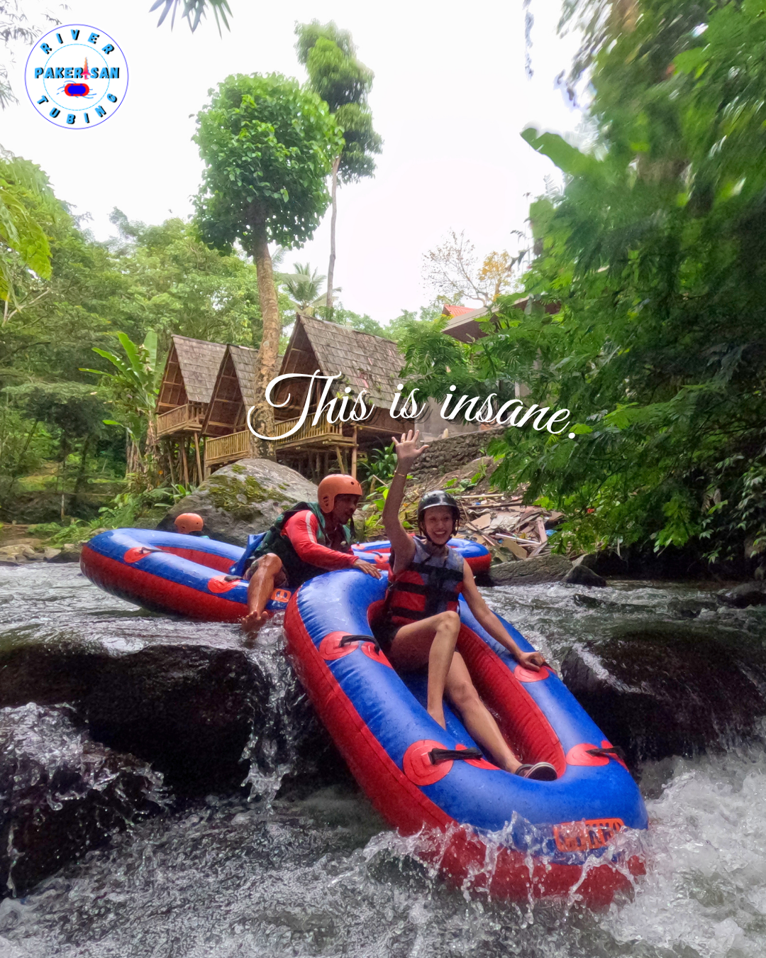 Experience River Tubing in Bali.